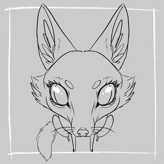 Realistic Style Close-Up | YCH (fullbody/bust, shading and coloring, blank background)